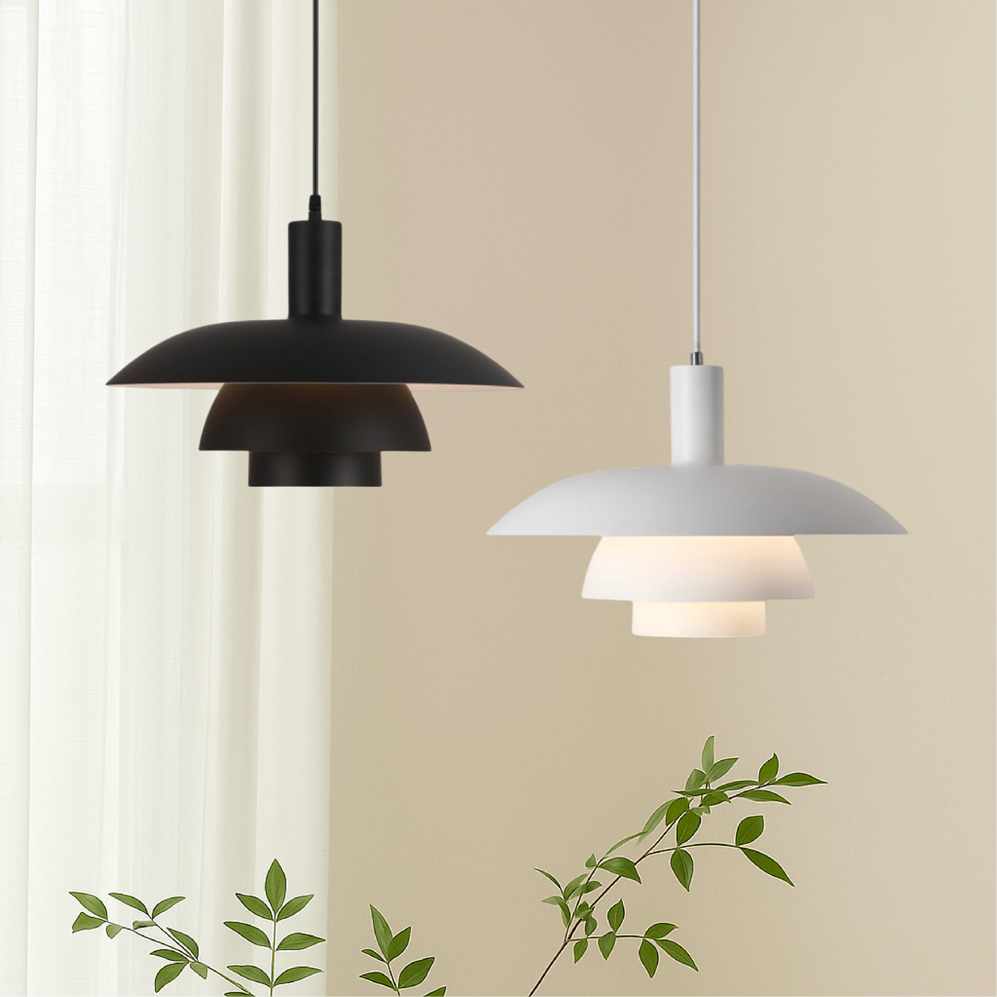 Elara Haus Scandi Cone Light