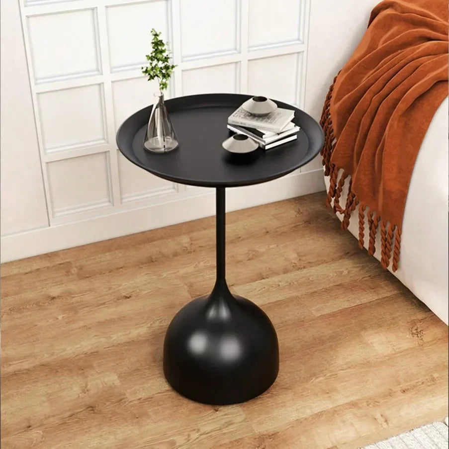 Valessia - Scandinavian Round Metal Side Table 3