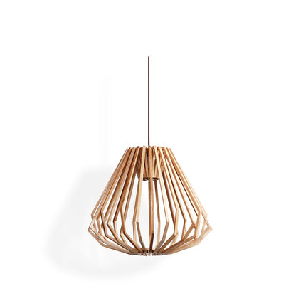 Wood Cage Pendant Lamp 1