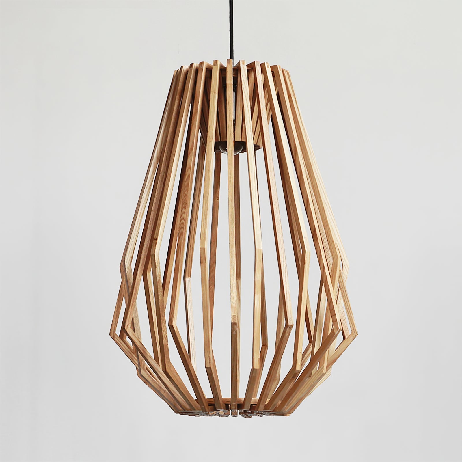 Wood Cage Pendant Lamp 3