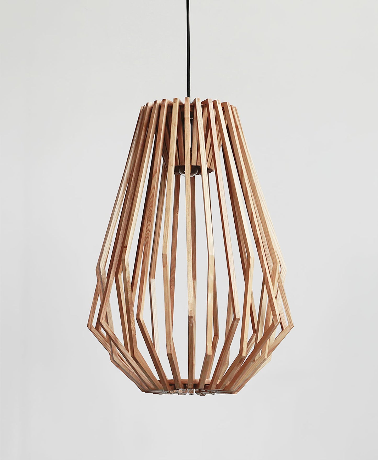 Wood Cage Pendant Lamp 5