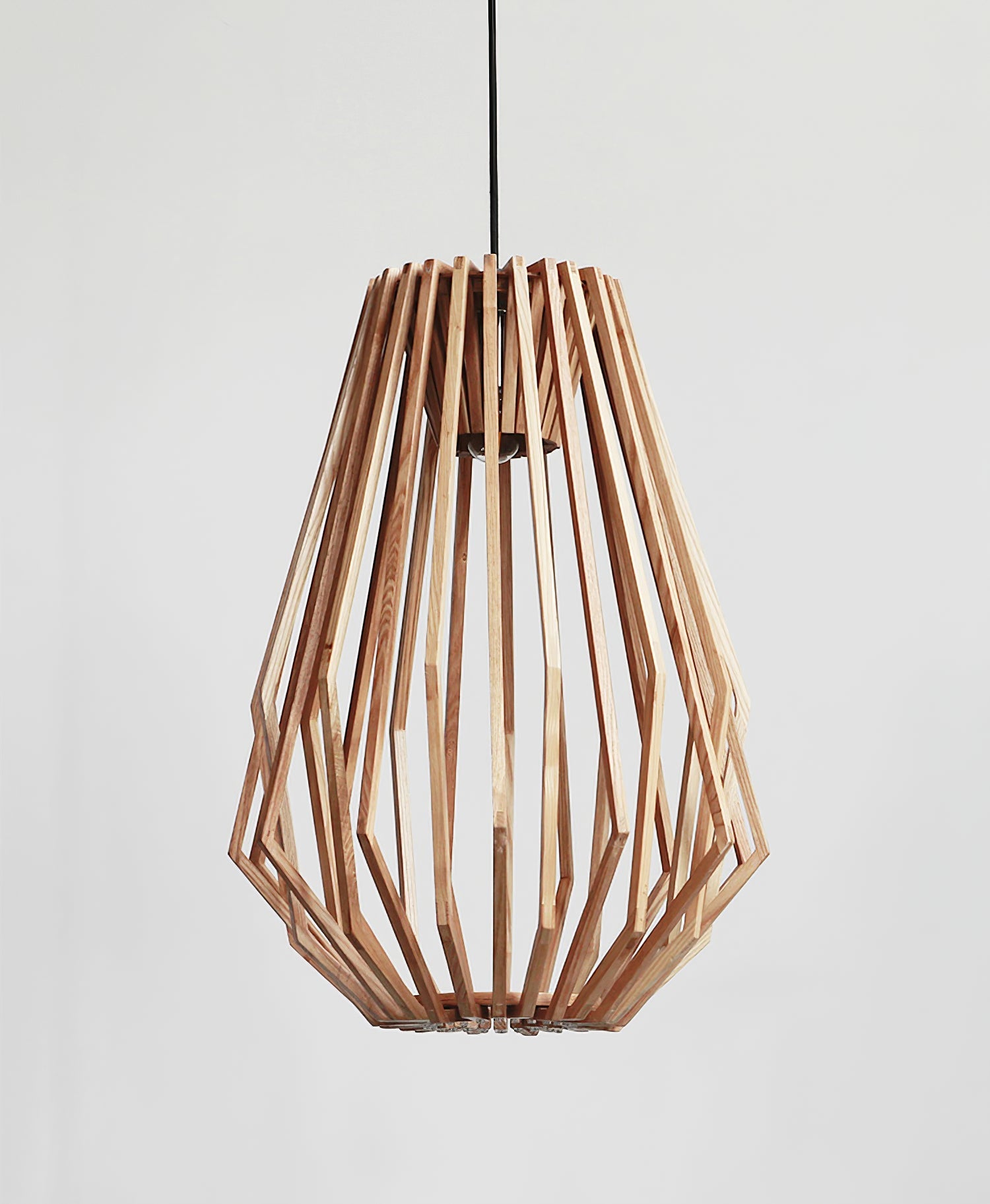 Wood Cage Pendant Lamp 5