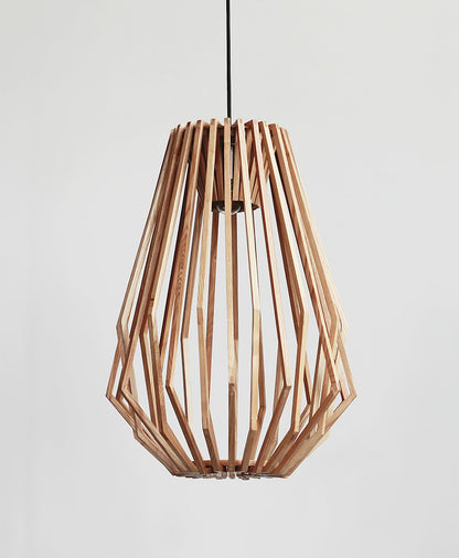 Wood Cage Pendant Lamp 5
