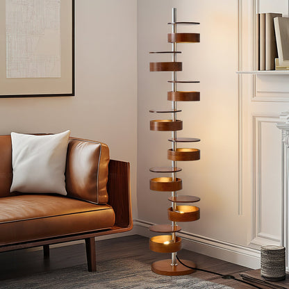 Cylindrical Flow Floor Lamp 2