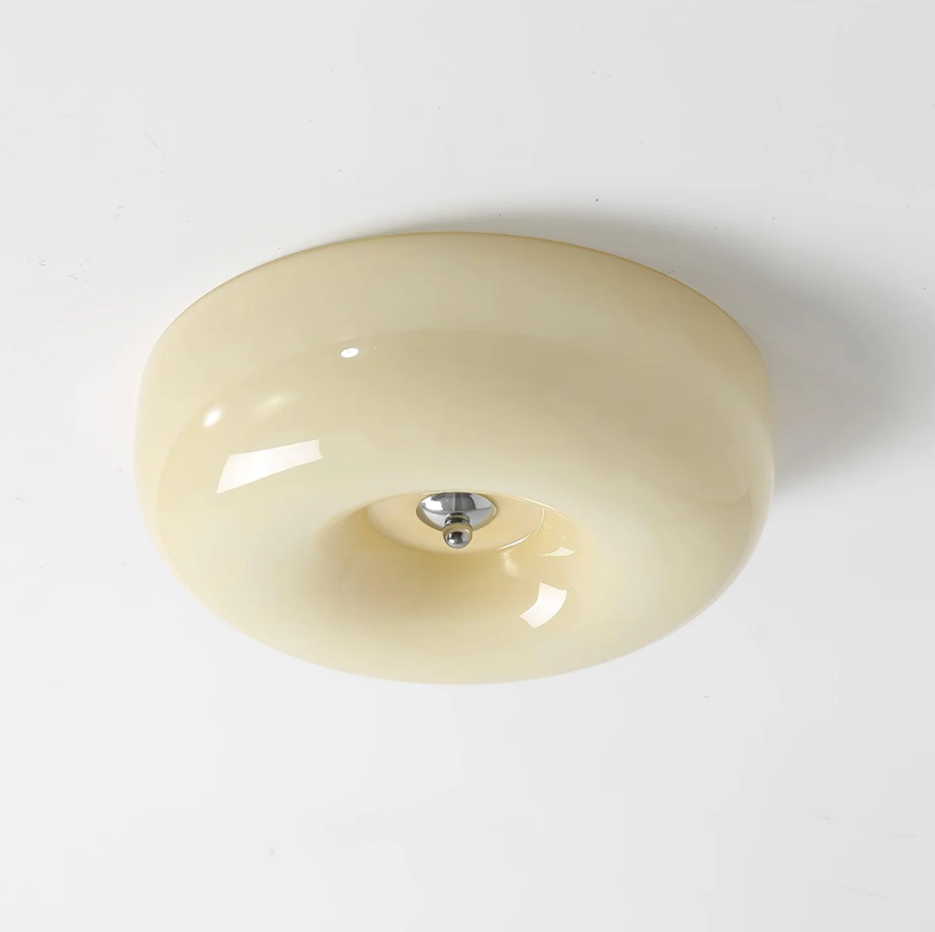 Modern ceiling lamp – a minimalist lamp with a glossy finish 0