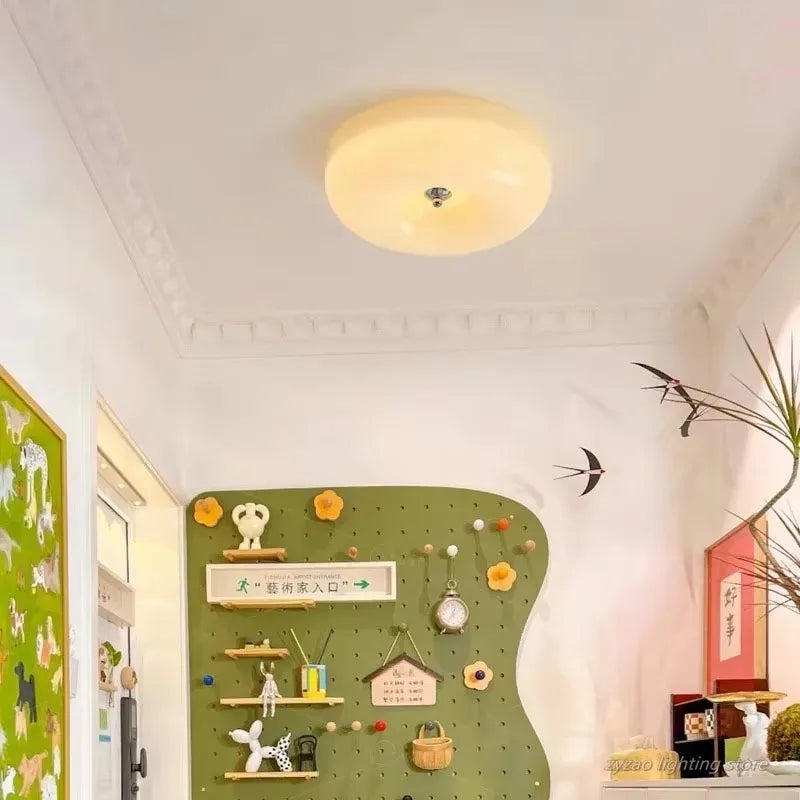 Modern ceiling lamp – a minimalist lamp with a glossy finish 2