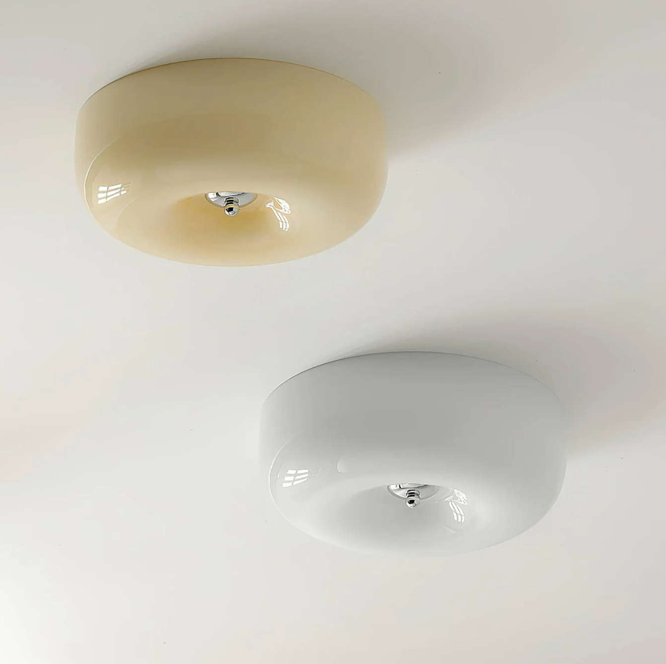 Modern ceiling lamp – a minimalist lamp with a glossy finish 3