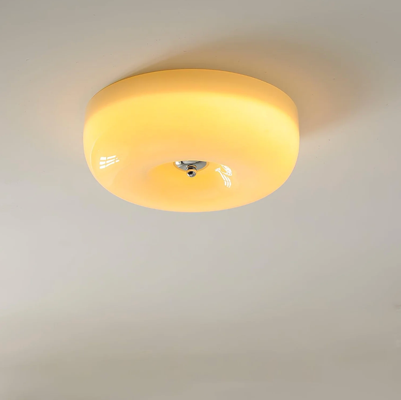 Modern ceiling lamp – a minimalist lamp with a glossy finish 7
