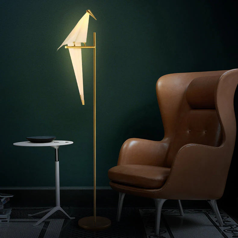 Origami Bird Lamp | Modern decorative table and floor lamp 5