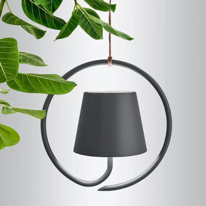 Wireless modern LED pendant lamp – a minimalist fixture in a geometric form 8