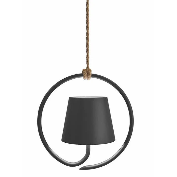 Wireless modern LED pendant lamp – a minimalist fixture in a geometric form 0