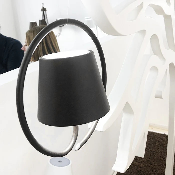 Wireless modern LED pendant lamp – a minimalist fixture in a geometric form 6