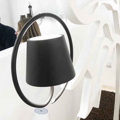 Wireless modern LED pendant lamp – a minimalist fixture in a geometric form 6
