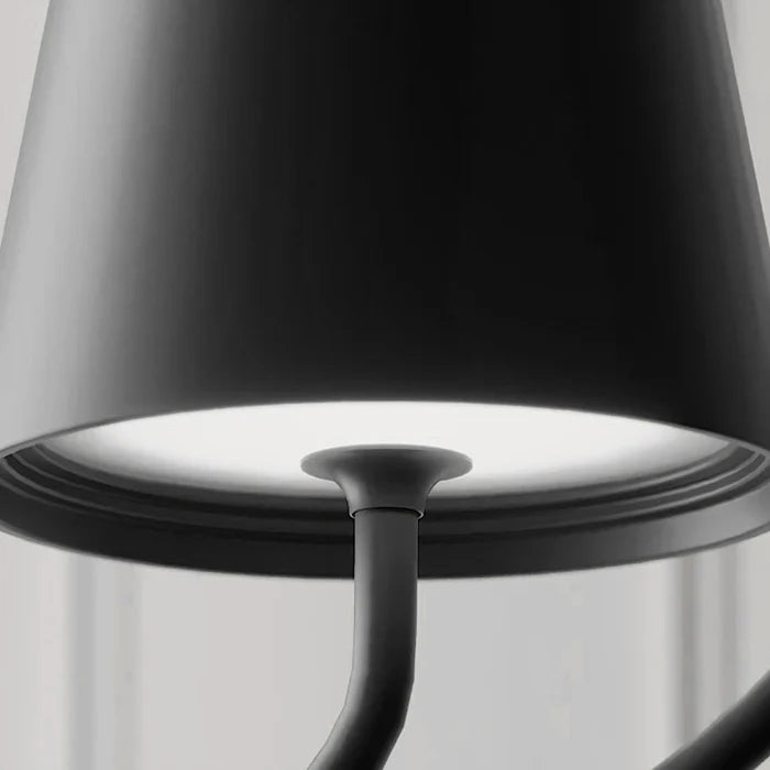 Wireless modern LED pendant lamp – a minimalist fixture in a geometric form 7