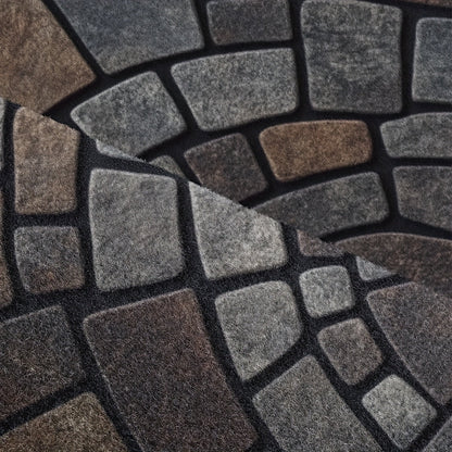 Half-Circle Mosaic Door Mat | Indoor & Outdoor Use 6