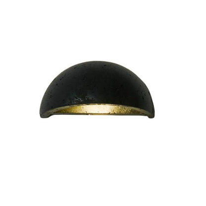 Wabi-Sabi Travertine Semicircular Wall Sconce LED 1-Light 4