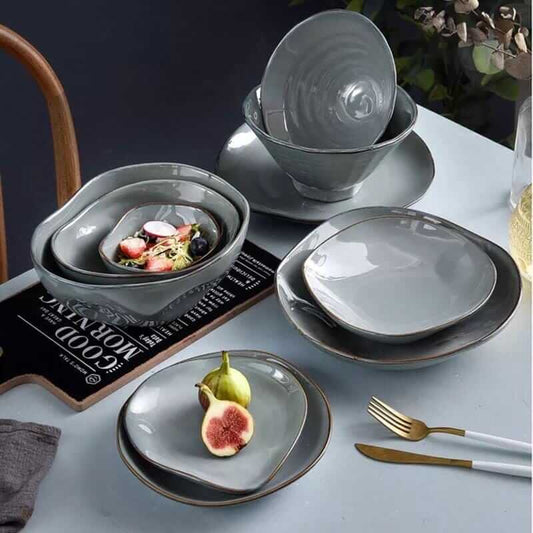 Irregular Ceramic Dishes + Plates 3