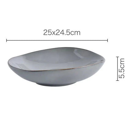Irregular Ceramic Dishes + Plates 6
