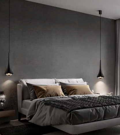 Modern LED pendant lamp - designer conical ceiling lamp 6