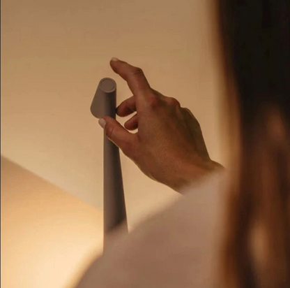Elara Haus Sleek Minimalist Night Light - Portable Touch Lamp
