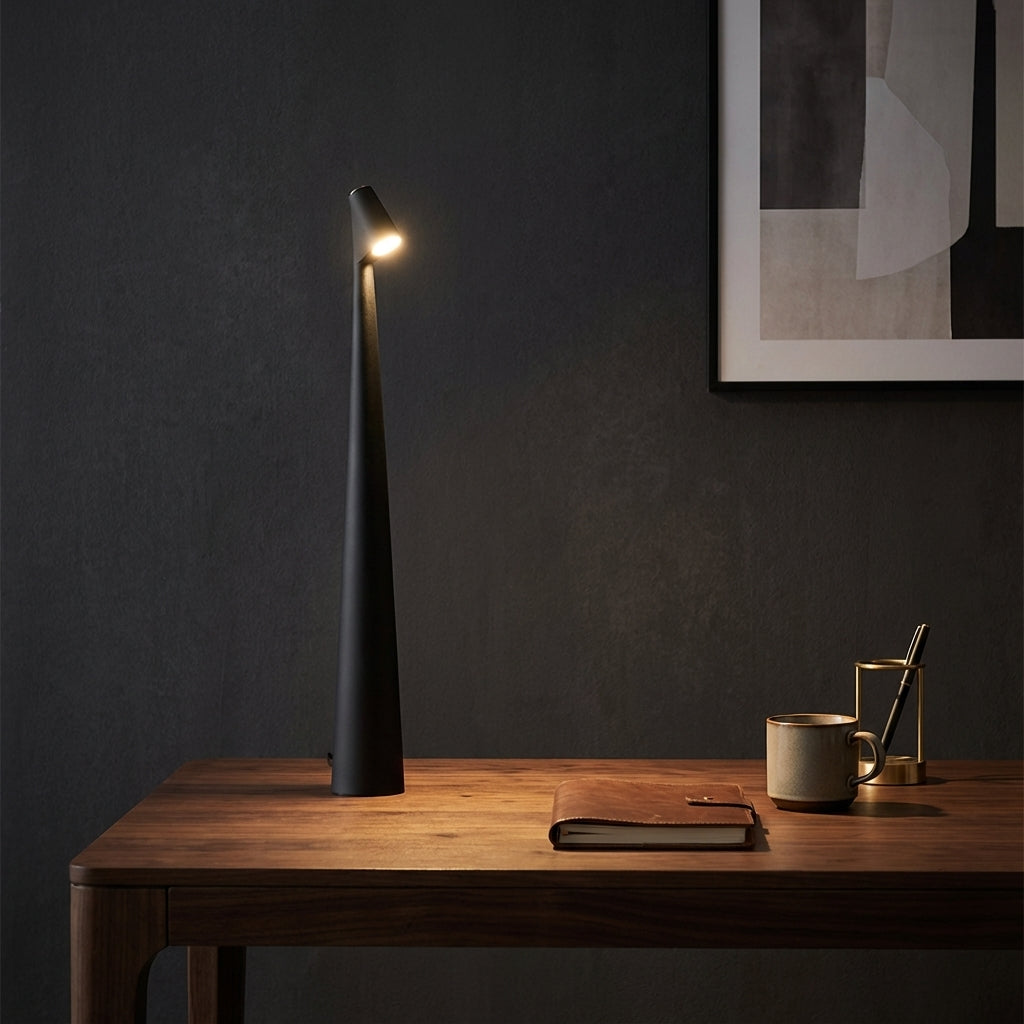 Elara Haus Sleek Minimalist Night Light - Portable Touch Lamp