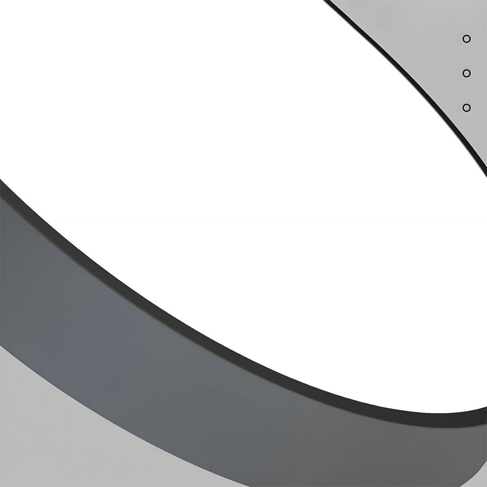 Elara Haus Sleek Round Ceiling Fixture - Modern LED Disk
