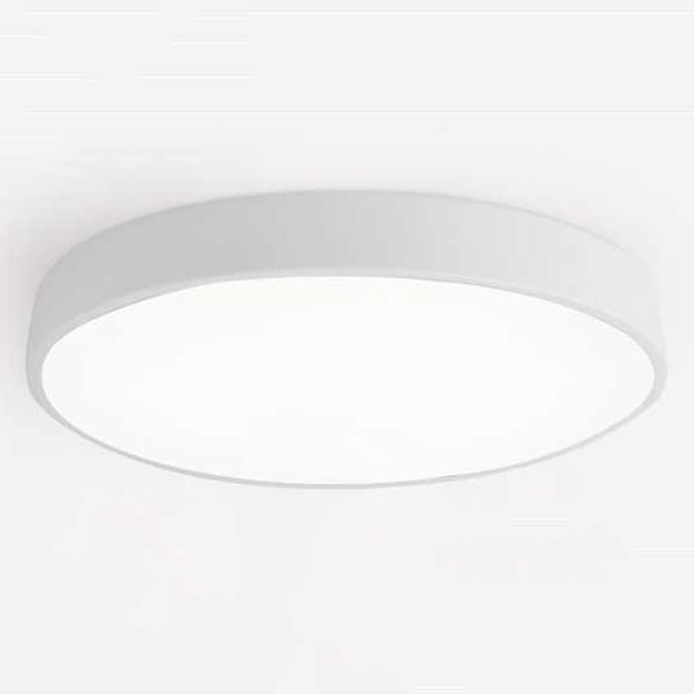 Elara Haus Sleek Round Ceiling Fixture - Modern LED Disk