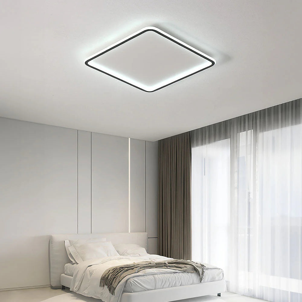 Modern square LED ceiling lamp – minimalist design 3