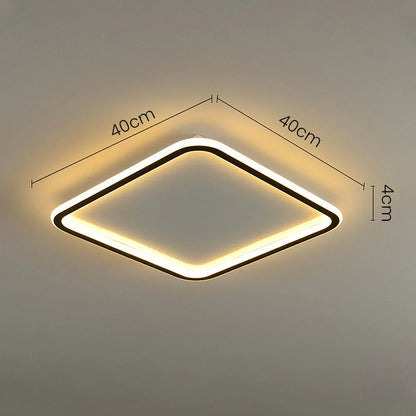 Modern square LED ceiling lamp – minimalist design 5