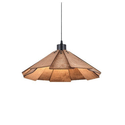 Takumièra - Wabi Sabi Wooden Cone Pendant Lamp 6
