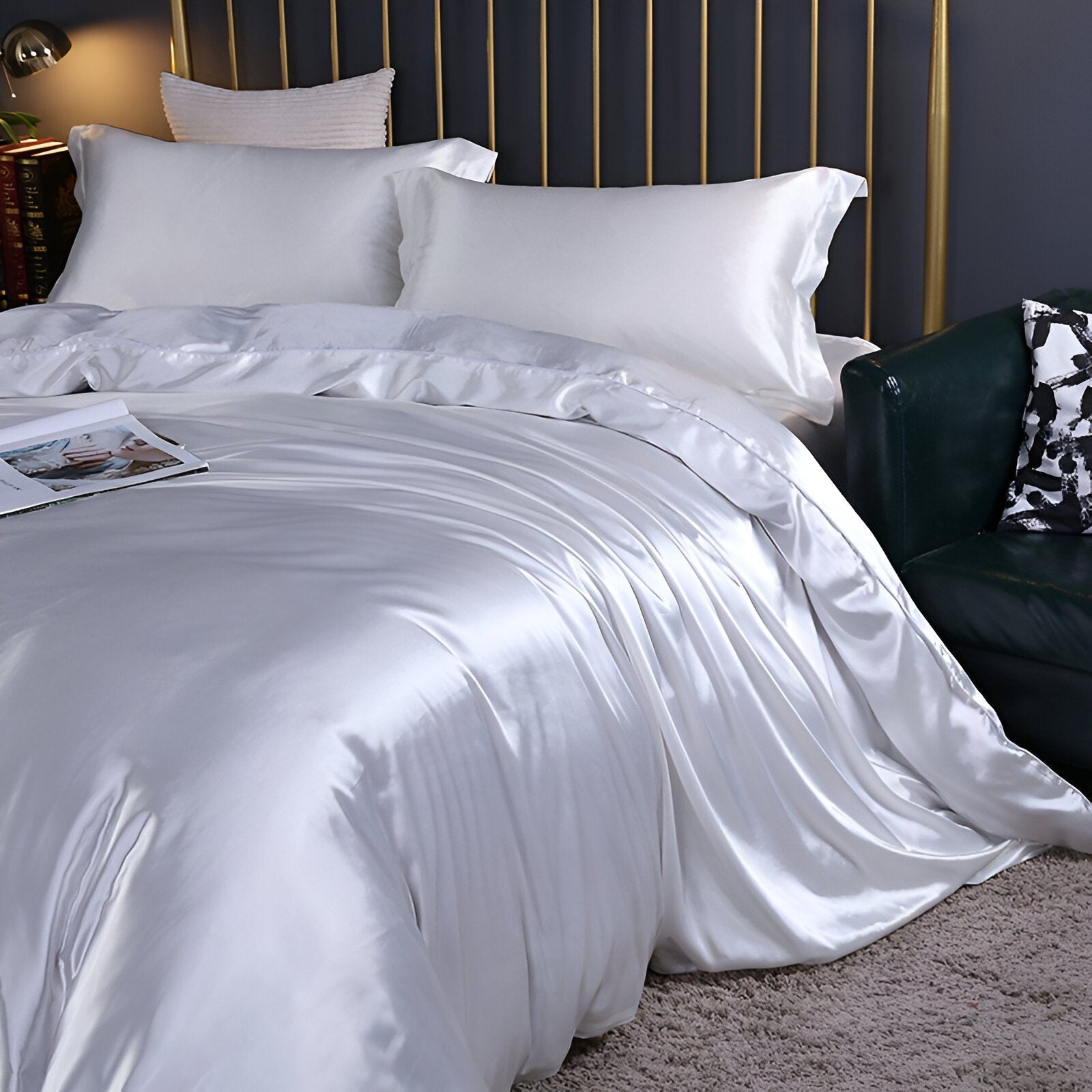 Tivoria - Luxury Silk Duvet Cover 8