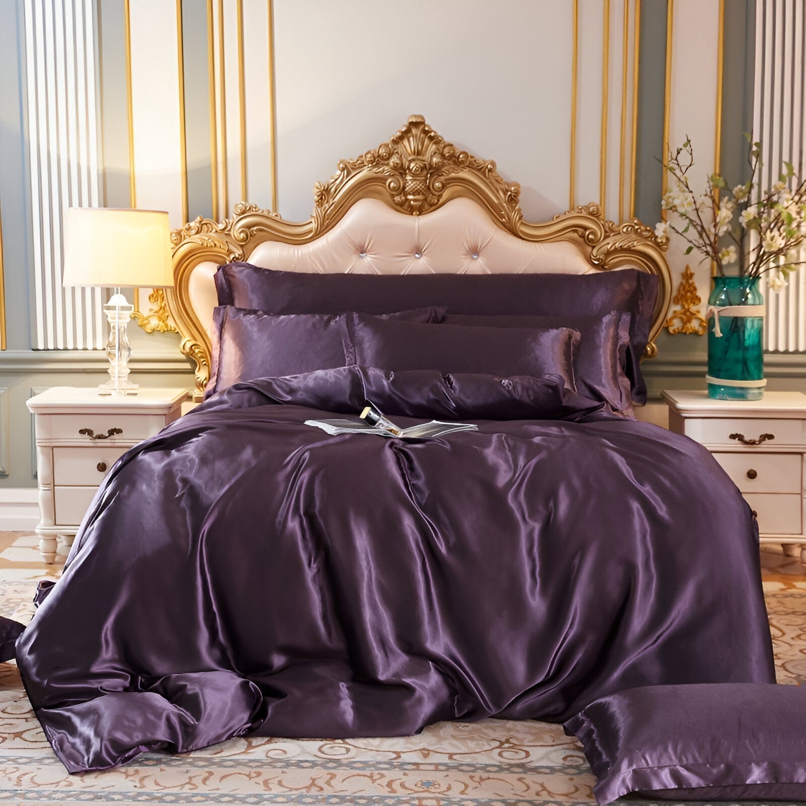 Tivoria - Luxury Silk Duvet Cover 12