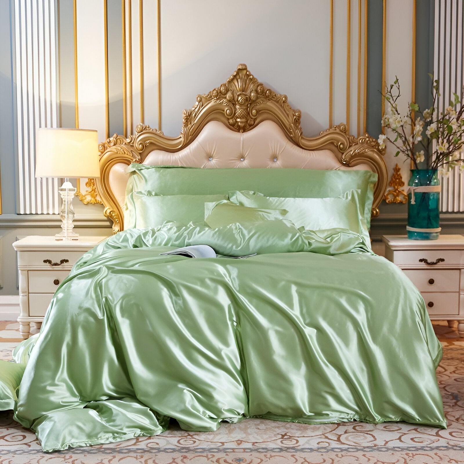 Tivoria - Luxury Silk Duvet Cover 14