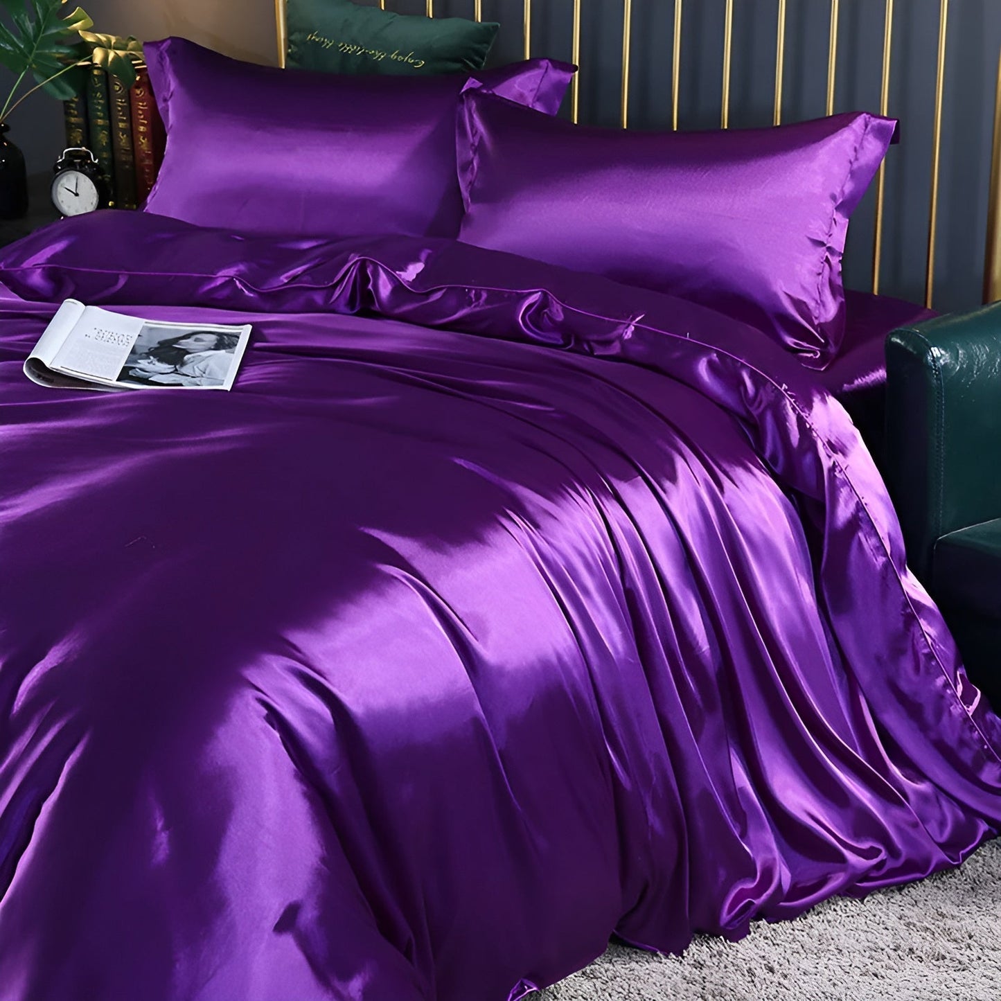 Tivoria - Luxury Silk Duvet Cover 2