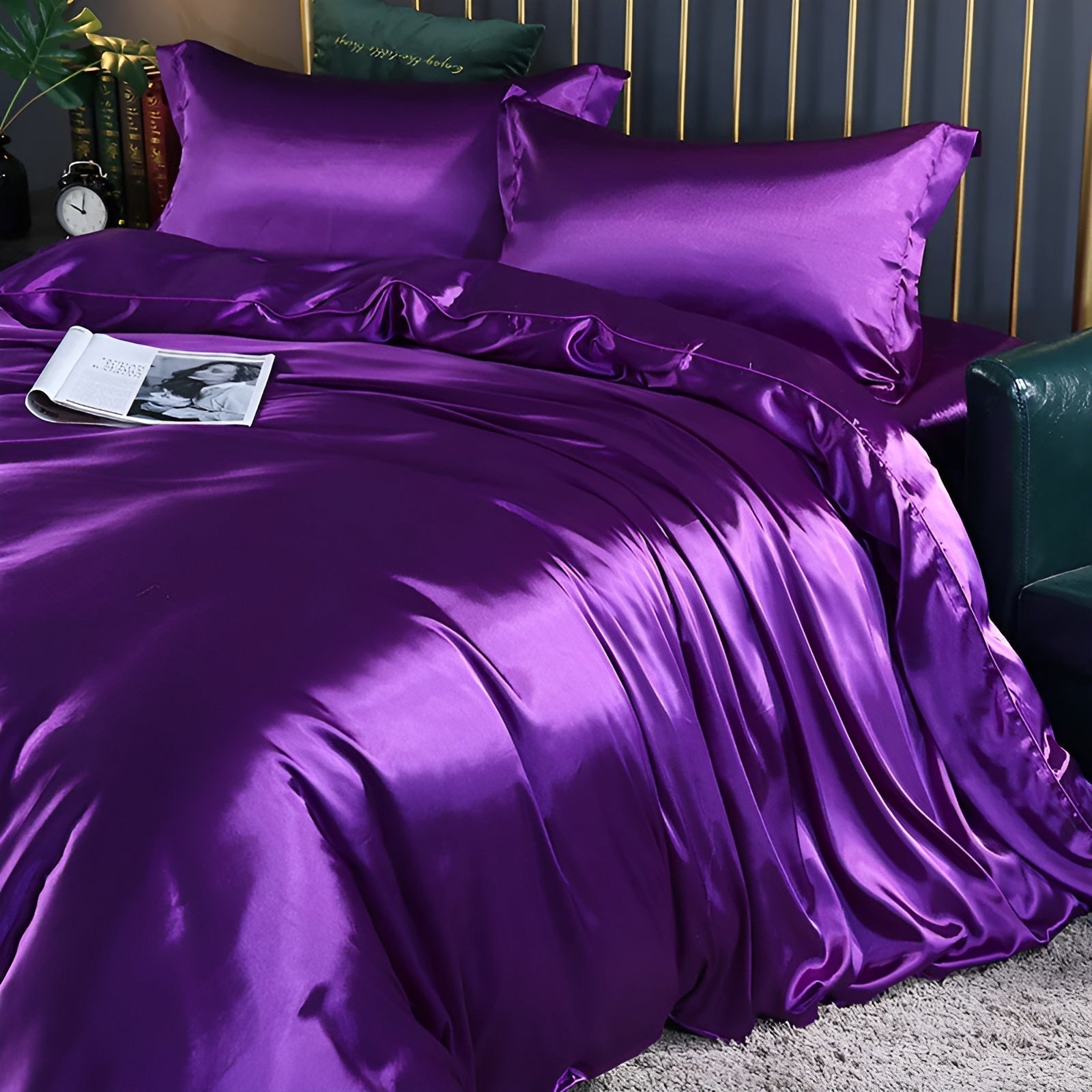 Tivoria - Luxury Silk Duvet Cover 2