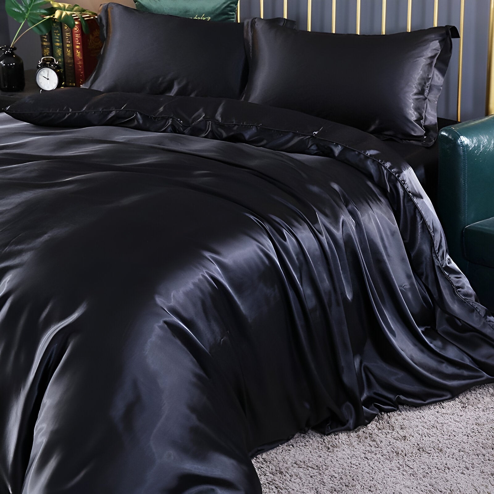 Tivoria - Luxury Silk Duvet Cover 4