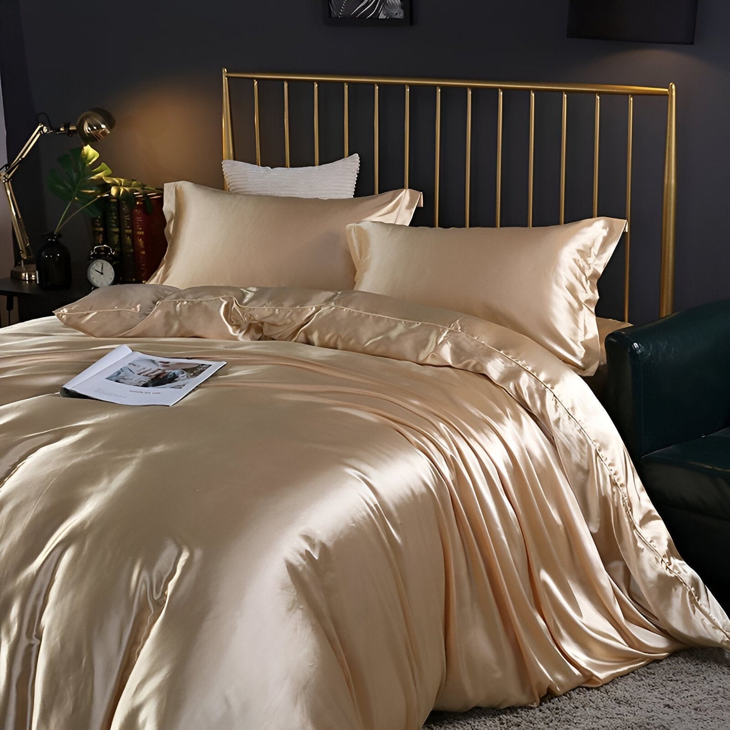 Tivoria - Luxury Silk Duvet Cover 5