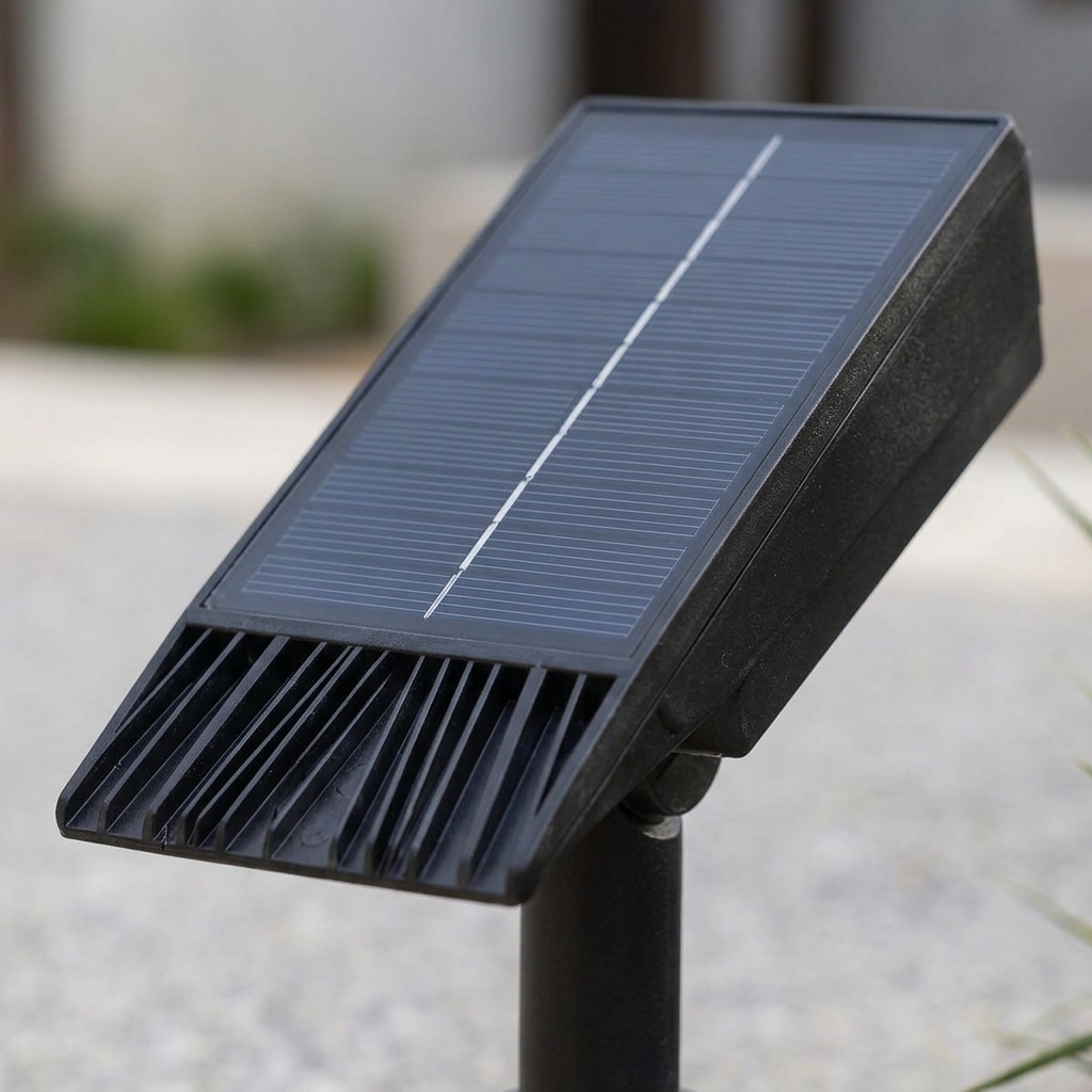 Elara Haus Solar Powered Outdoor Zoom Spotlight