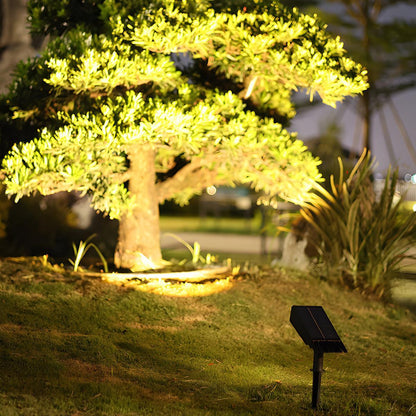 Waterproof LED Solar Multi-zoom Spot Light Landscape Lighting 1