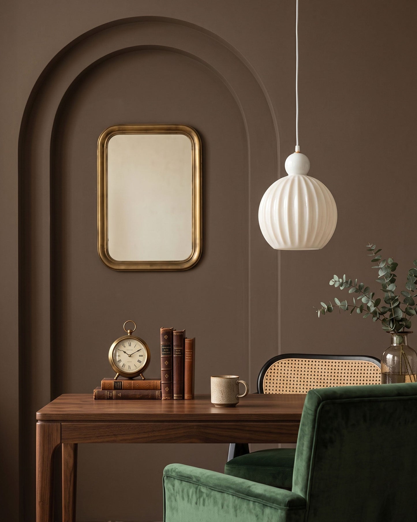 Romilly Ribbed Pendant Light 7