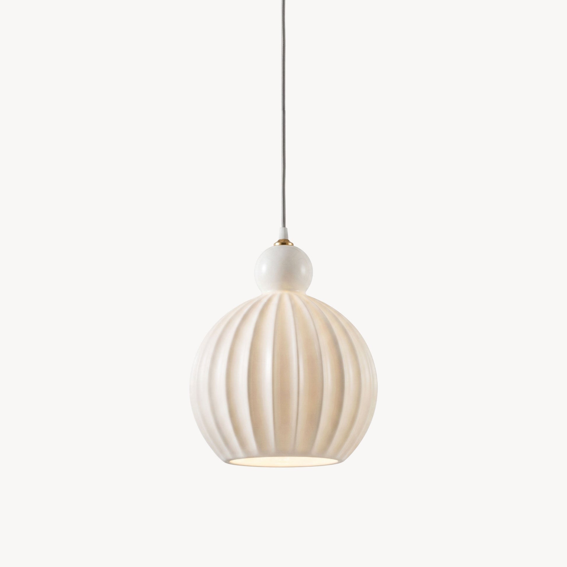 Romilly Ribbed Pendant Light 1