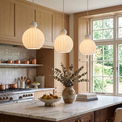 Romilly Ribbed Pendant Light 2