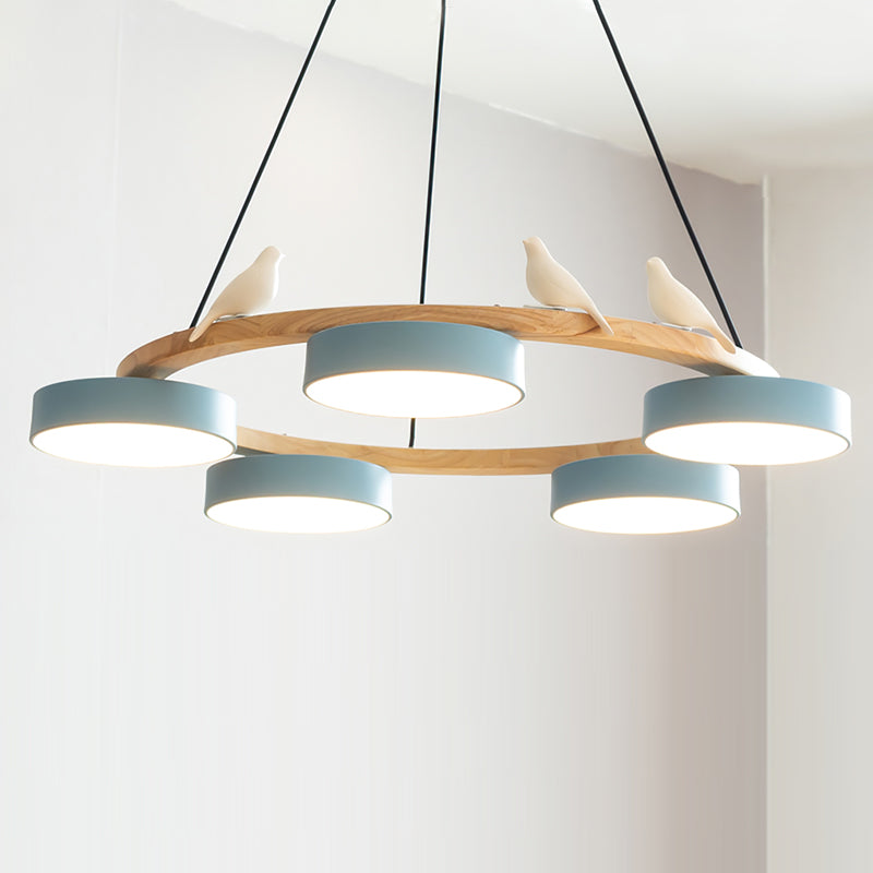 Sienna Bird Round Chandelier 11