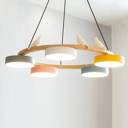 Sienna Bird Round Chandelier 13