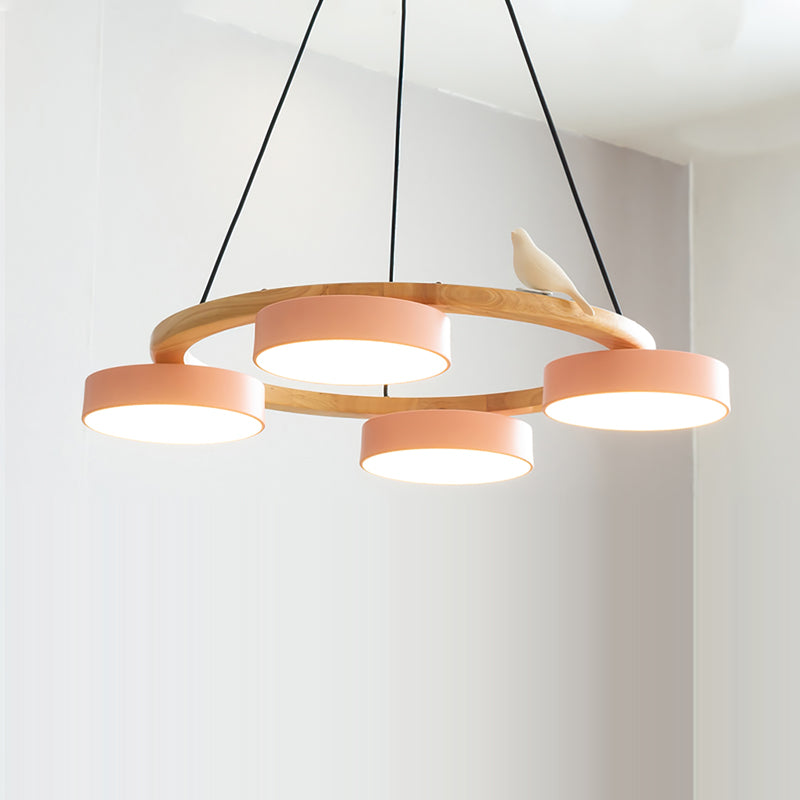 Sienna Bird Round Chandelier 16