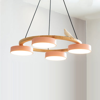 Sienna Bird Round Chandelier 16