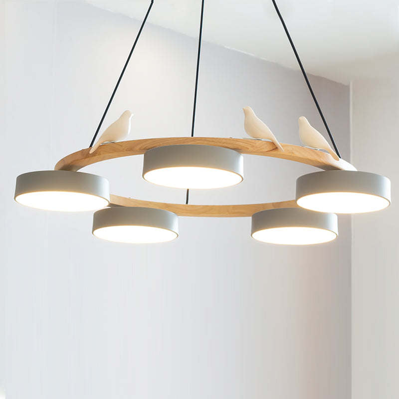 Sienna Bird Round Chandelier 17