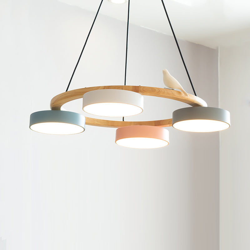 Sienna Bird Round Chandelier 19
