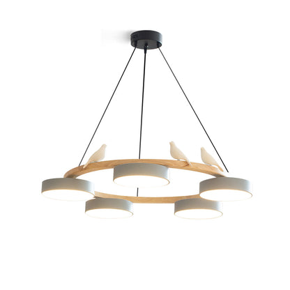 Sienna Bird Round Chandelier 1
