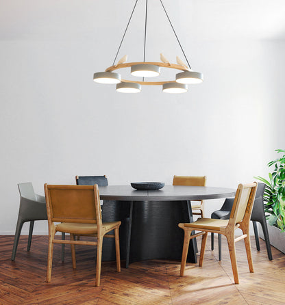 Sienna Bird Round Chandelier 7